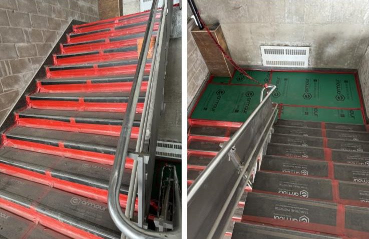 SAIT john ware stairs